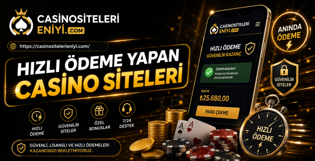 hızlı ödeme yapan casino siteleri