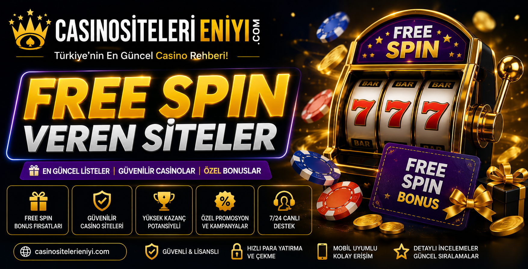 free spin veren siteler