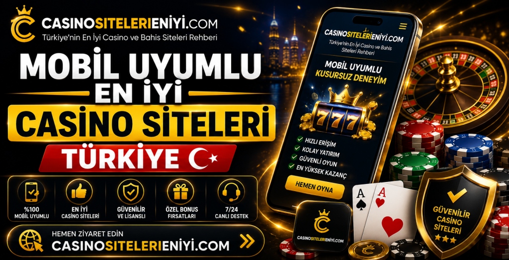 mobil uyumlu en iyi casino siteleri Türkiye
