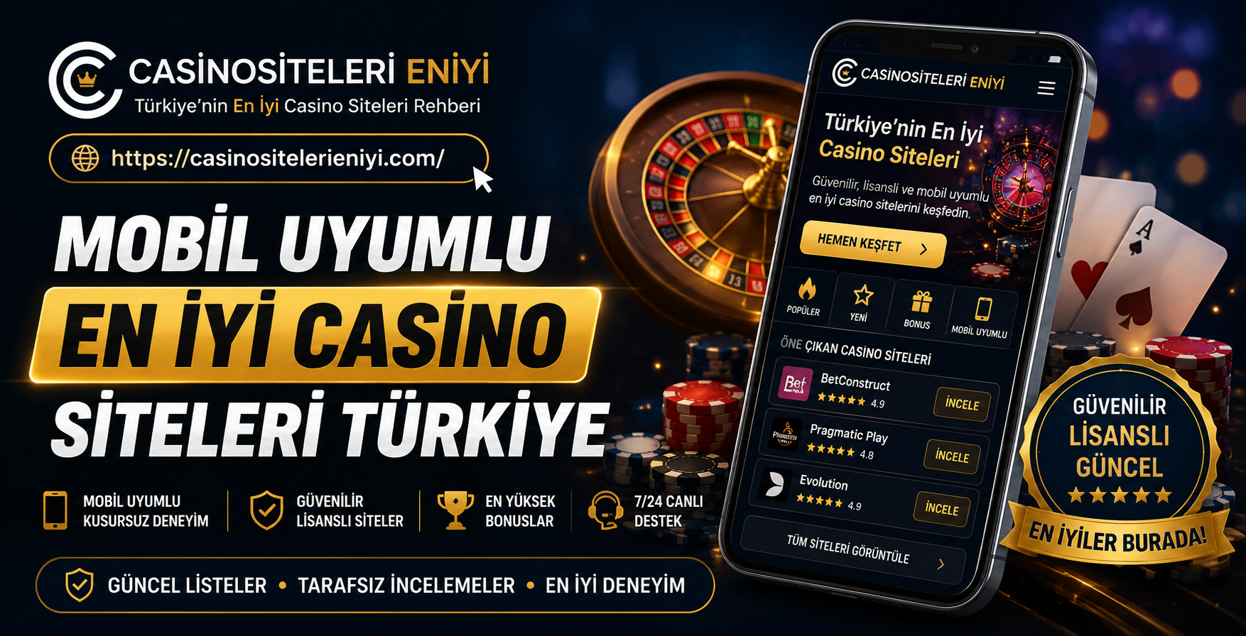 mobil uyumlu en iyi casino siteleri Türkiye